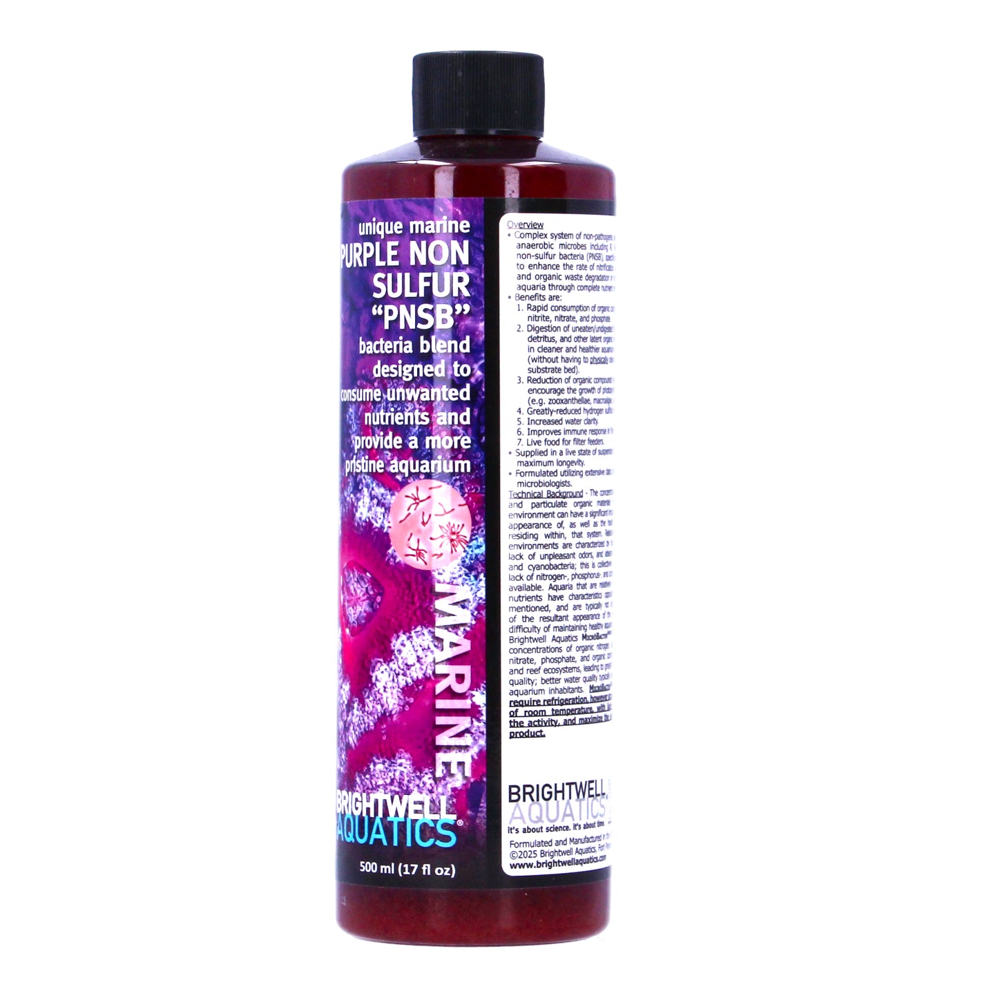 Brightwell MicroBacter Purple M 500ml Coralline Algae Growth
