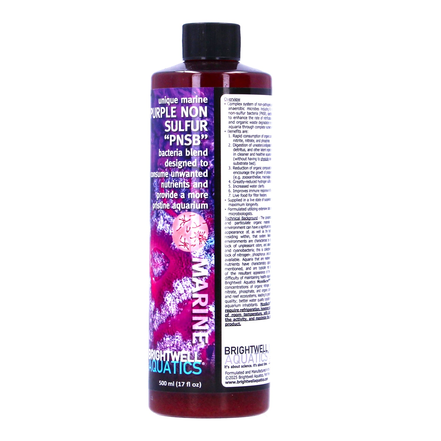 Brightwell MicroBacter Purple M 500ml Coralline Algae Growth