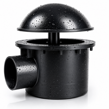 4" Pond Bottom Drain Solvent Weld Fitting