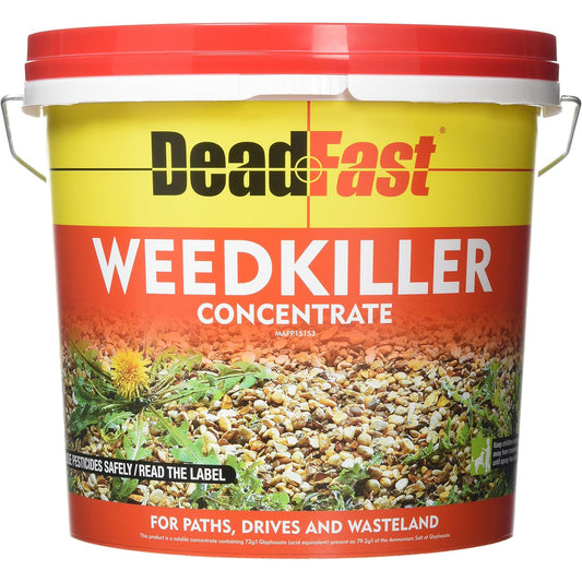 Deadfast Weedkiller Concentrate 12x 100ml Tub