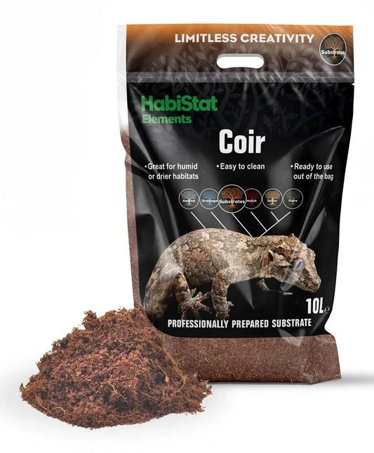 HabiStat Coir Reptile Substrate 10L
