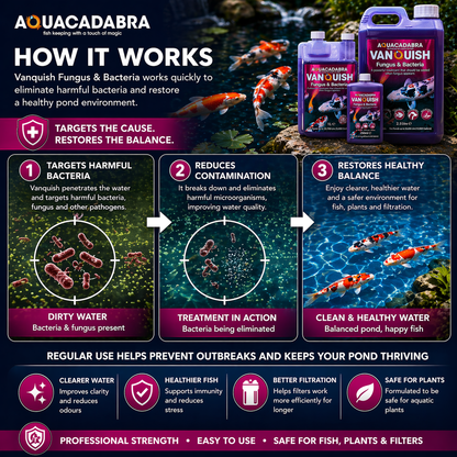 Aquacadabra Vanquish Fungus & Bacteria