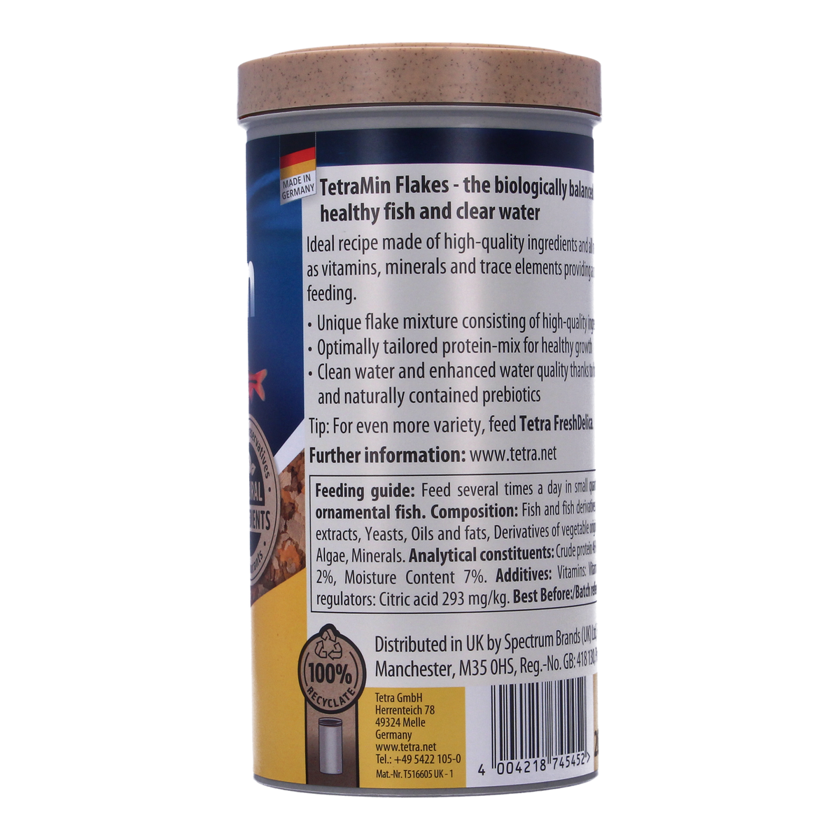 TetraMin Tropical Fish Food Flakes 2 x 200g 400g Total Aquarium Bulk Pack