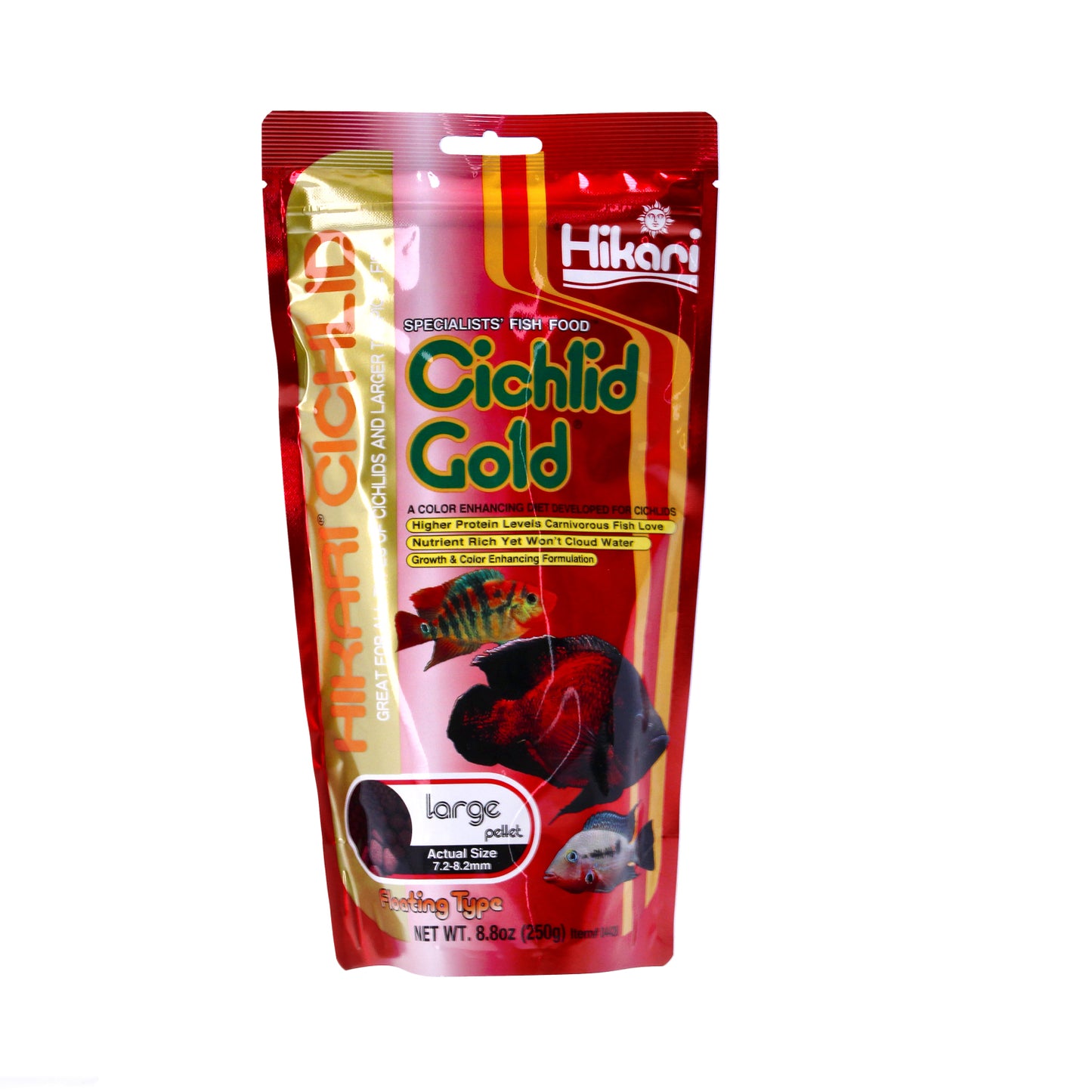 Hikari Cichlid Gold Excel Large Pellet Fish Food