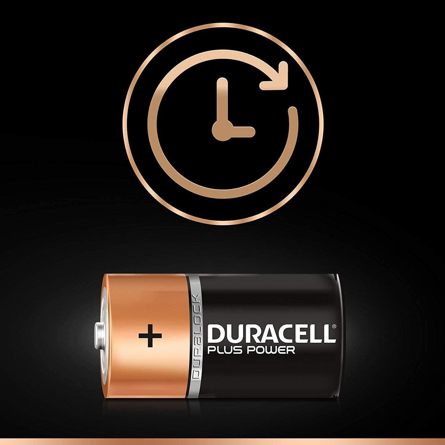 Duracell Plus Pack of 4 C4 Batteries 