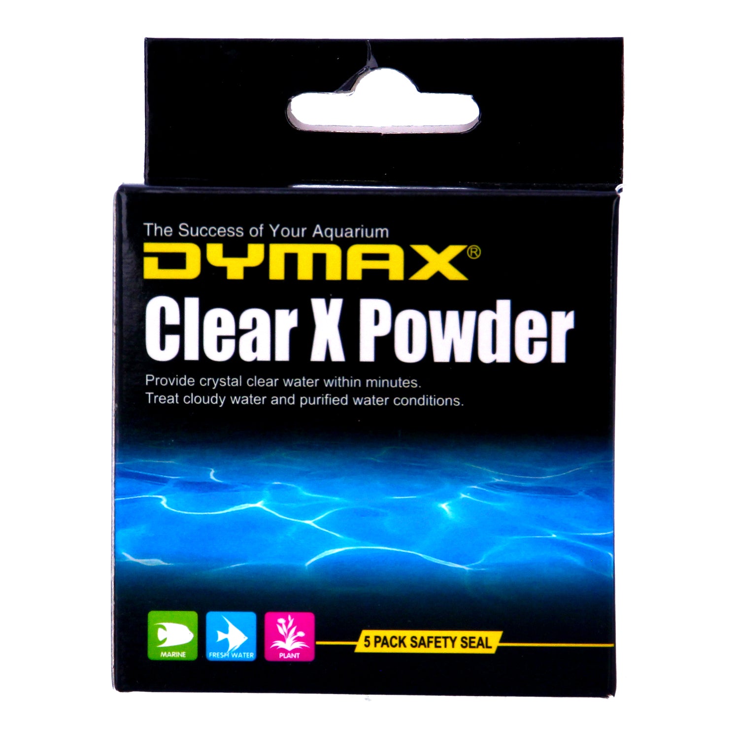 Dymax Aquarium Cloudy Water Treatment Powder