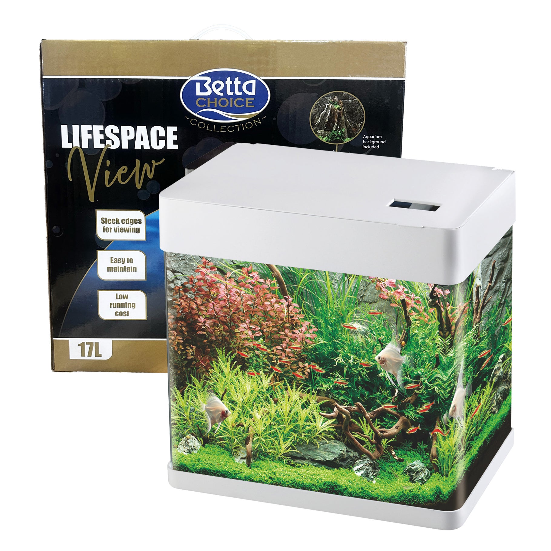 Betta Choice Lifespace View 17L Aquarium