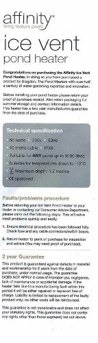 Blagdon Affinity Ice Vent