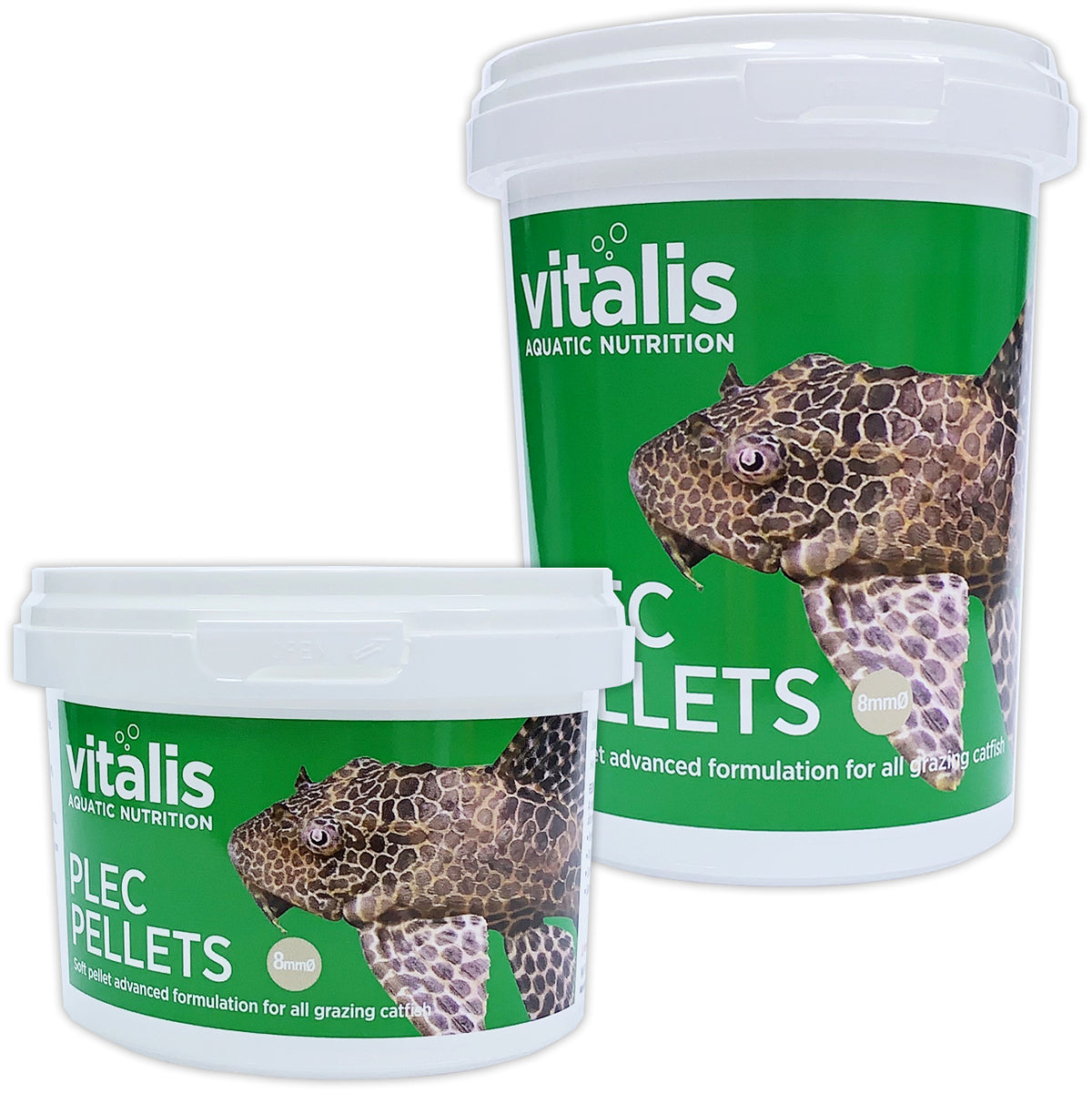 Vitalis Plec Pellet Algae Food for Bottom Feeders