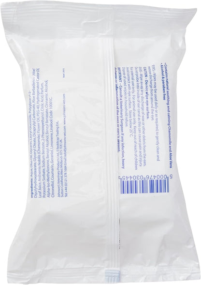 Johnsons Clean & Safe Eye & Ear Wipes 