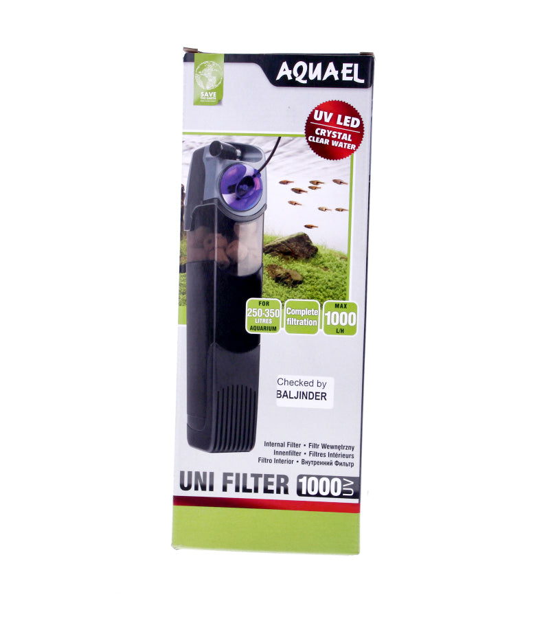 Aquael Unifilter UV 1000 Internal Filter with Built-In UV Steriliser