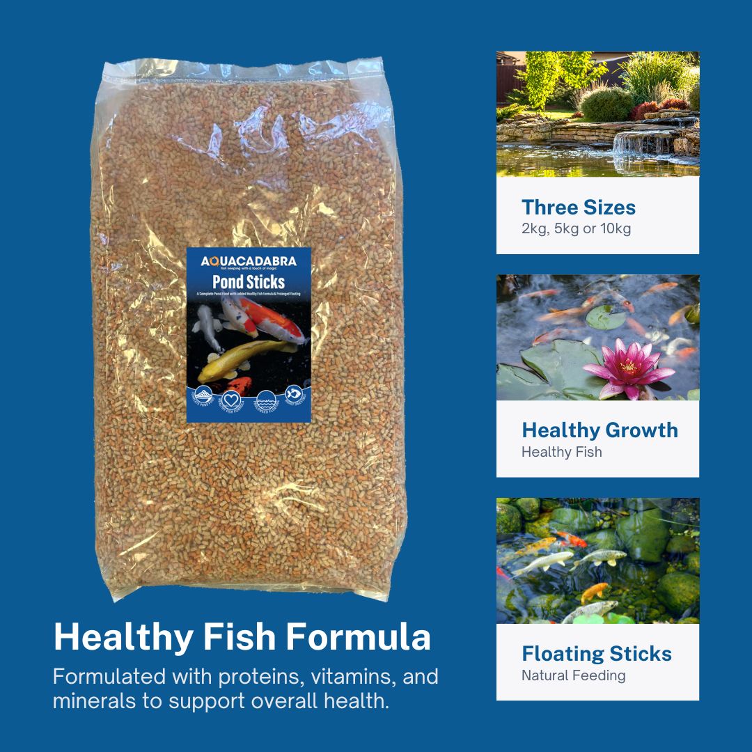Aquacadabra Pond Food 2kg & P7000 Auto Feeder