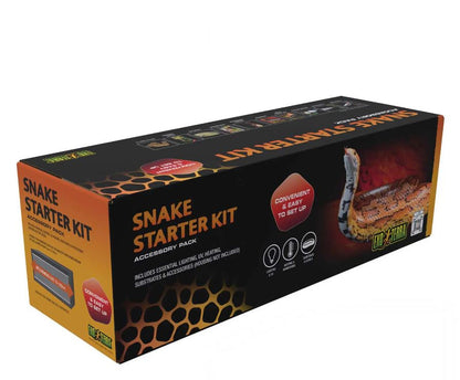 Exo Terra Snake Accessory Starter Kit with Heating, UVB Lighting & Thermostat