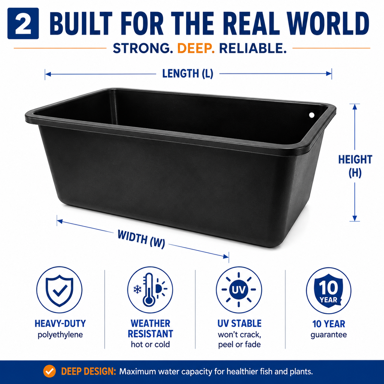 Laguna Durable Preformed Pond Basins - Multiple Sizes