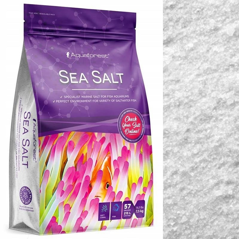 Aquaforest Sea Salt 7.5kg Synthetic Coral Reef Mix