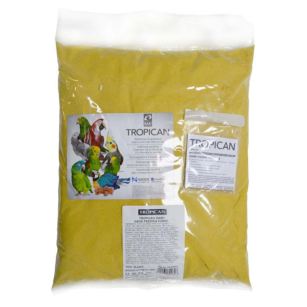 Hari Tropican Hand Feeding Formula 5kg Repackaged