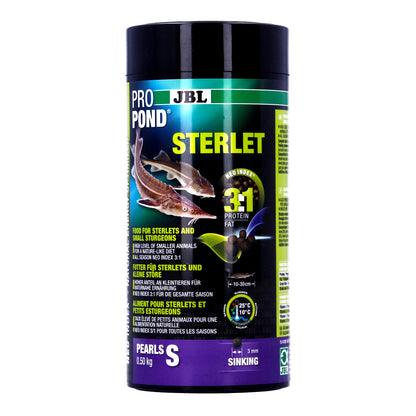 JBL Pro Sterlet Pearls Size Small 0.5kg Fish Food