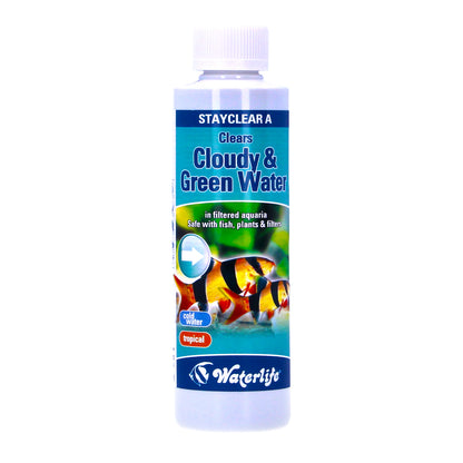 WATERLIFE STAYCLEAR A CLEARS CLOUDY & GREEN WATER 250ml