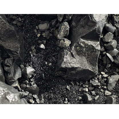 Fluval Black Basalt Stone Rock Aquarium Fish Tank Aquascaper Mega Kit