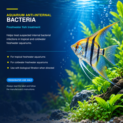 NT Labs Anti-Internal Bacteria Fish Treatment Dropsy Pop Eye 100ml 250ml