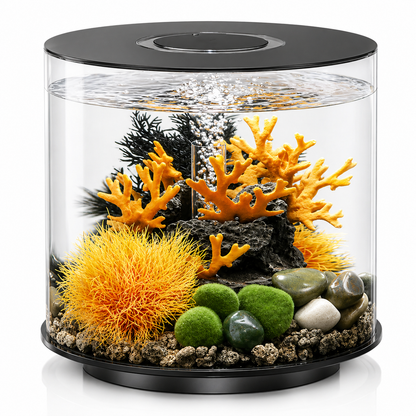 biOrb Tube 35L MCR LED Aquarium | Black/White