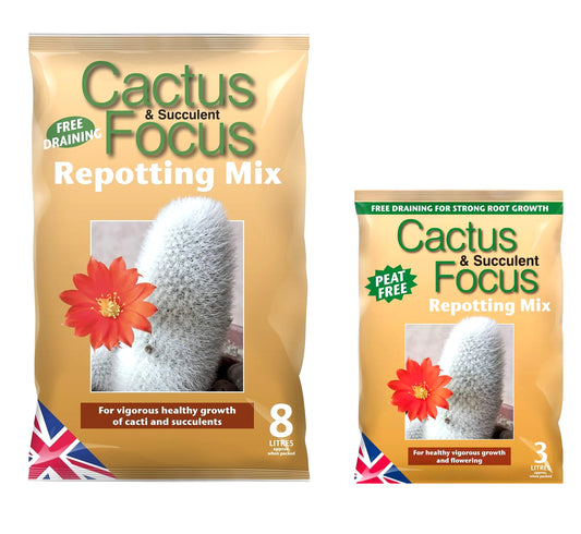 Growth Technology Cactus & Succulent Focus Repotting Mix Peat Free