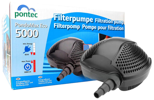 Oase PondoMax 5000L Eco Pump with Thermal Cut-Off & Hose Adaptor
