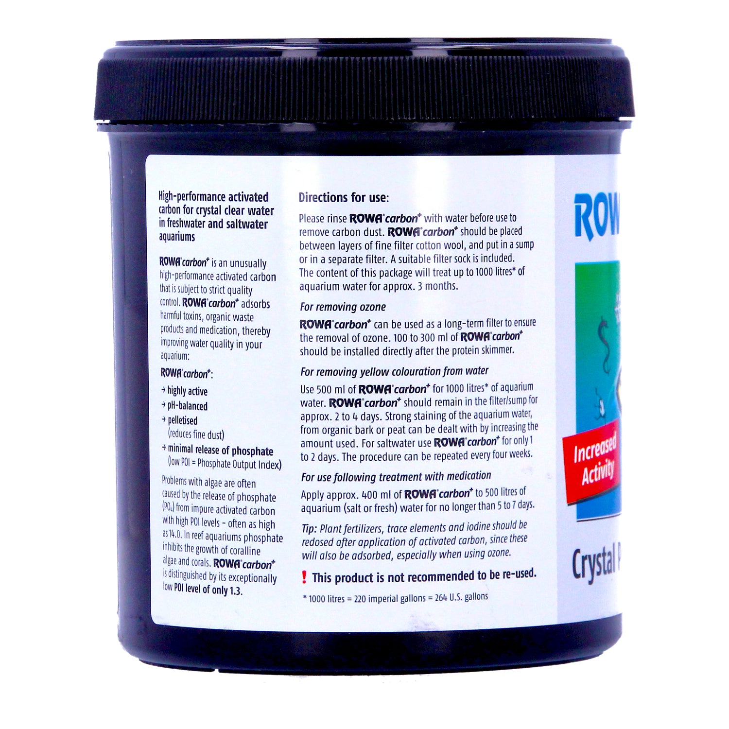 D-D Rowa Carbon 250g / 500ml