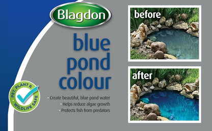 Blagdon Blue Pond Colour, Pond Dye