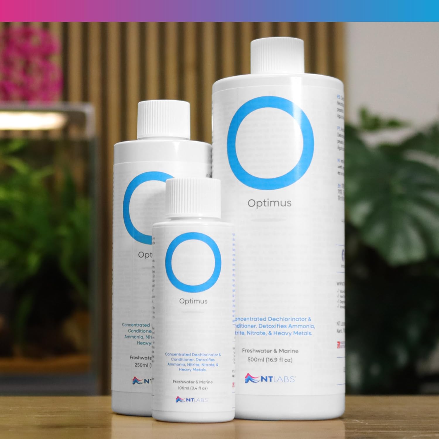 nt labs plastic plant cleaner NT Labs Optimus Fresh and Marine Water Conditioner