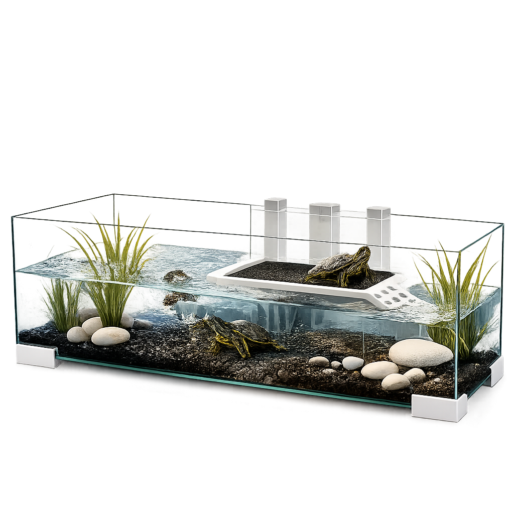 Ciano Tartarium 80 Turtle Tank with Adjustable Ramp