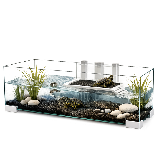 Ciano Tartarium 80 Turtle Tank with Adjustable Ramp