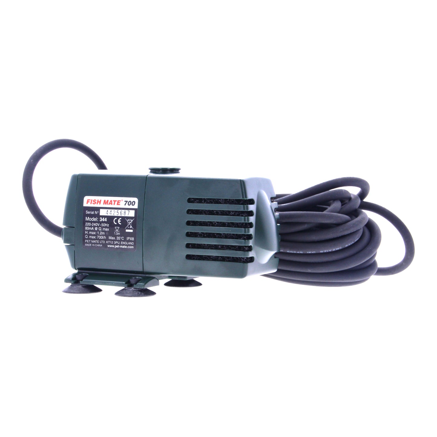 Fish Mate 700 Fountain Pump Koi Fish Garden Pond Flow Waterfall Feature Filter