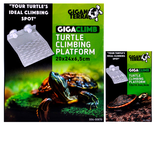 GigaClimb Reptile Hanging Acrylic Turtle Climb Platform 
