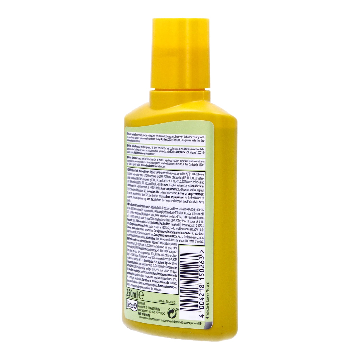 Tetra PlantaMin Aquarium Plant Fertiliser 250ml 