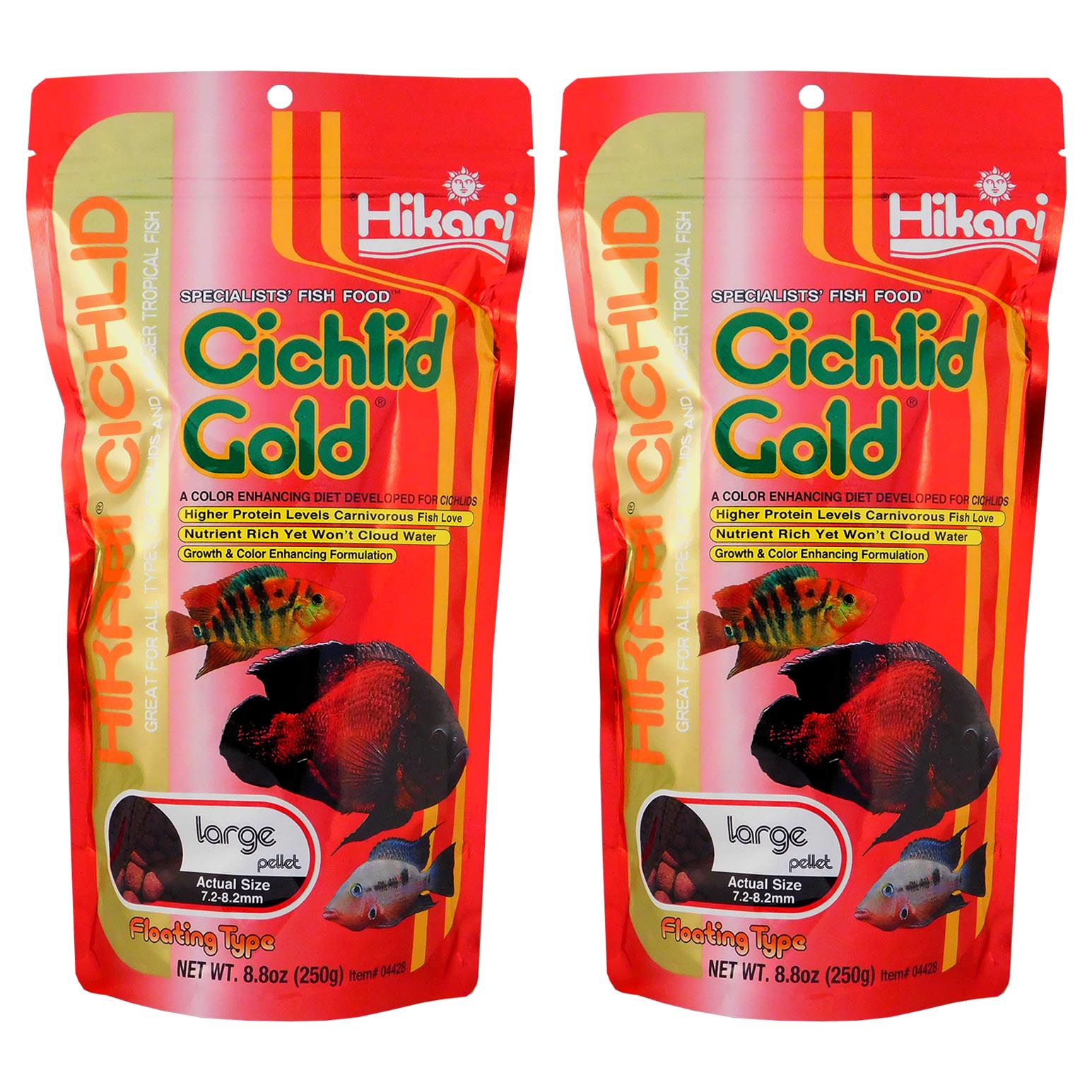 Hikari Cichlid Gold Excel Large Pellet Fish Food