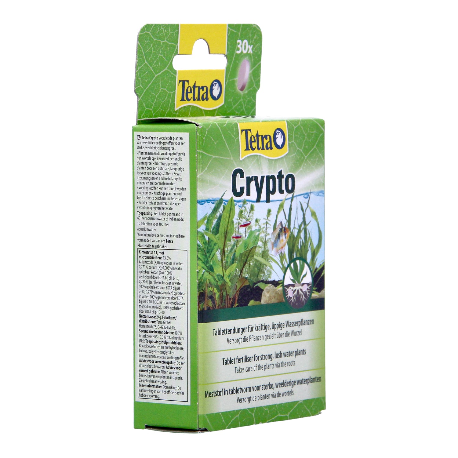 Tetra Root Crypto 30 Tabs Aquarium Plant Fertiliser