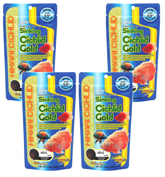 Hikari Cichlid Gold Sinking Medium Pellets (Low Date)