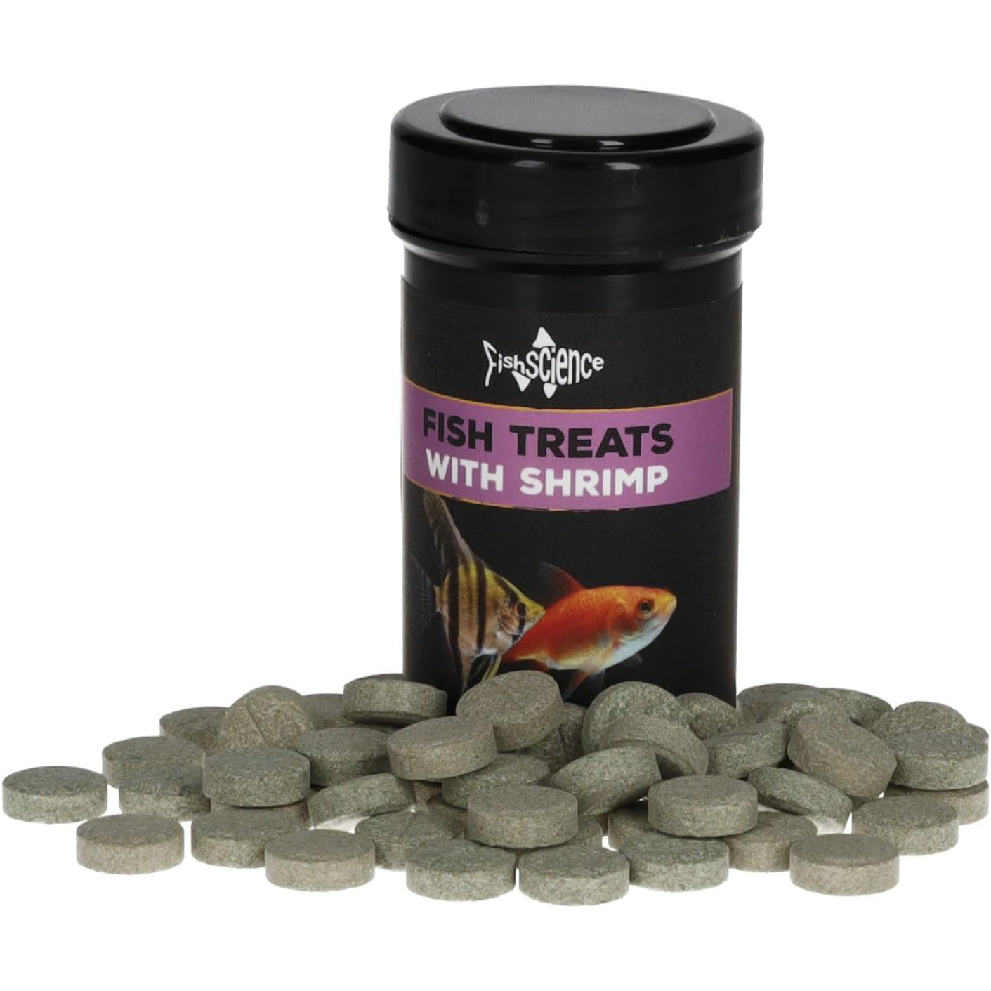 FishScience Fish Treats with Shrimp Aquarium 