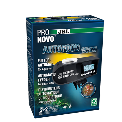 JBL AutoFood Multi Automatic Aquarium Fish Tank Feeder USB Marine Freshwater