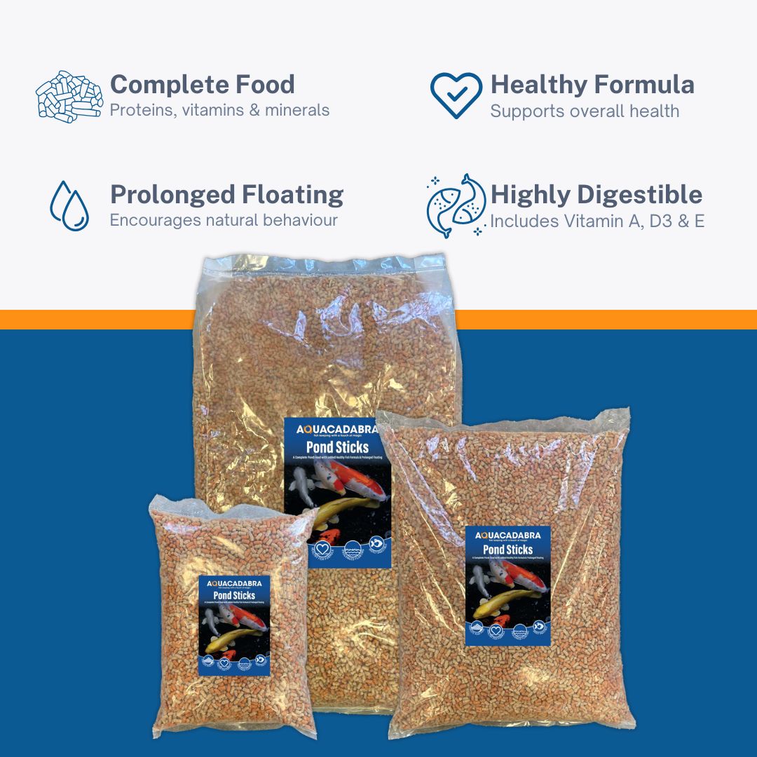 Aquacadabra Pond Food 2kg & P7000 Auto Feeder