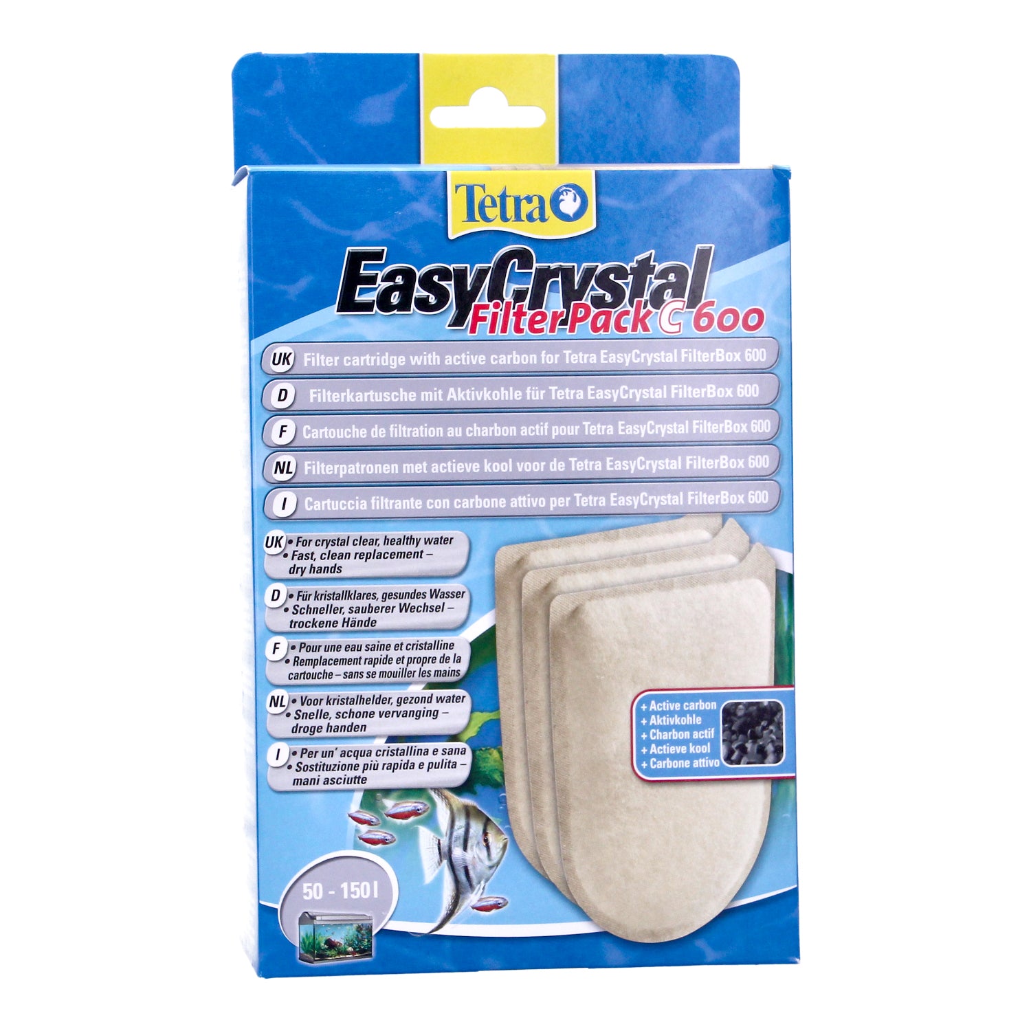 Tetra EasyCrystal Filter Pack C600