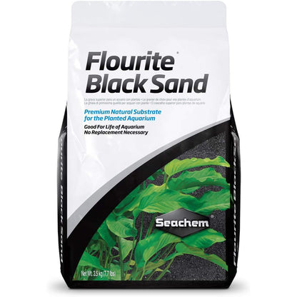 Seachem Flourite Black Aquarium Fish Tank Plant Substrate | 3.5kg