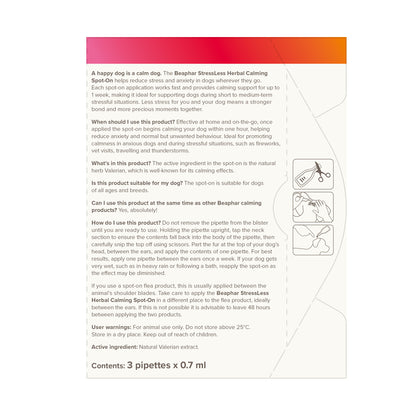 Beaphar Calming Spot-On Dog 0.7ml x3