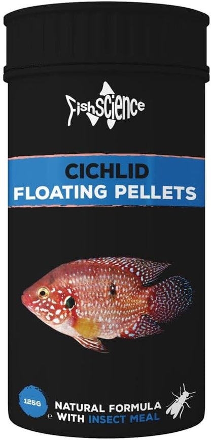 Fish Science Worms & Insect Cichlid Floating Pellets