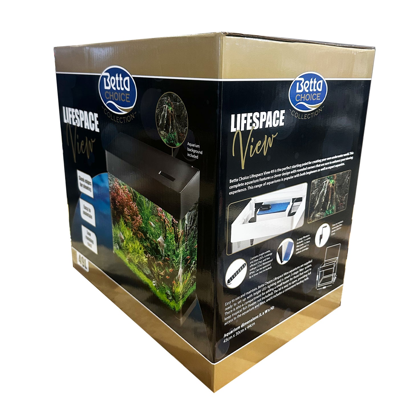 Betta Choice Lifespace View 49L