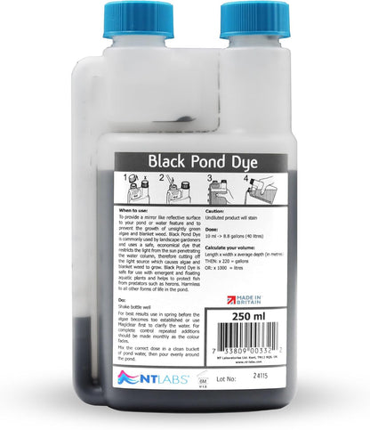 Nt Labs Pond Black Pond Dye 250ml 