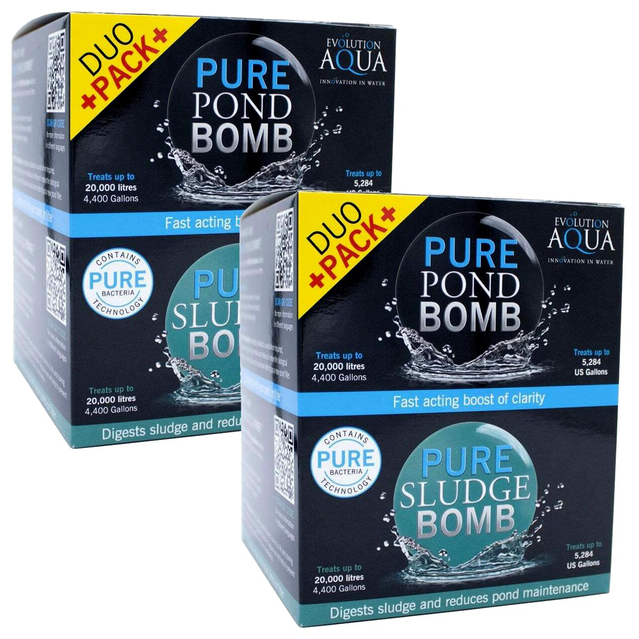 Evolution Aqua Pond Bomb & Sludge Bomb Duo Pack