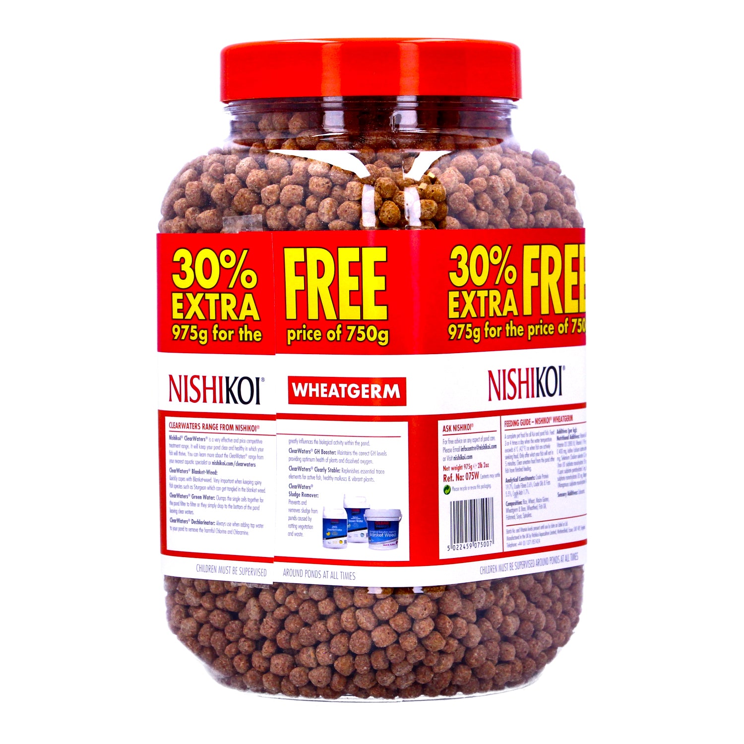 Nishikoi Wheatgerm 750g 30% Extra Medium Pellet