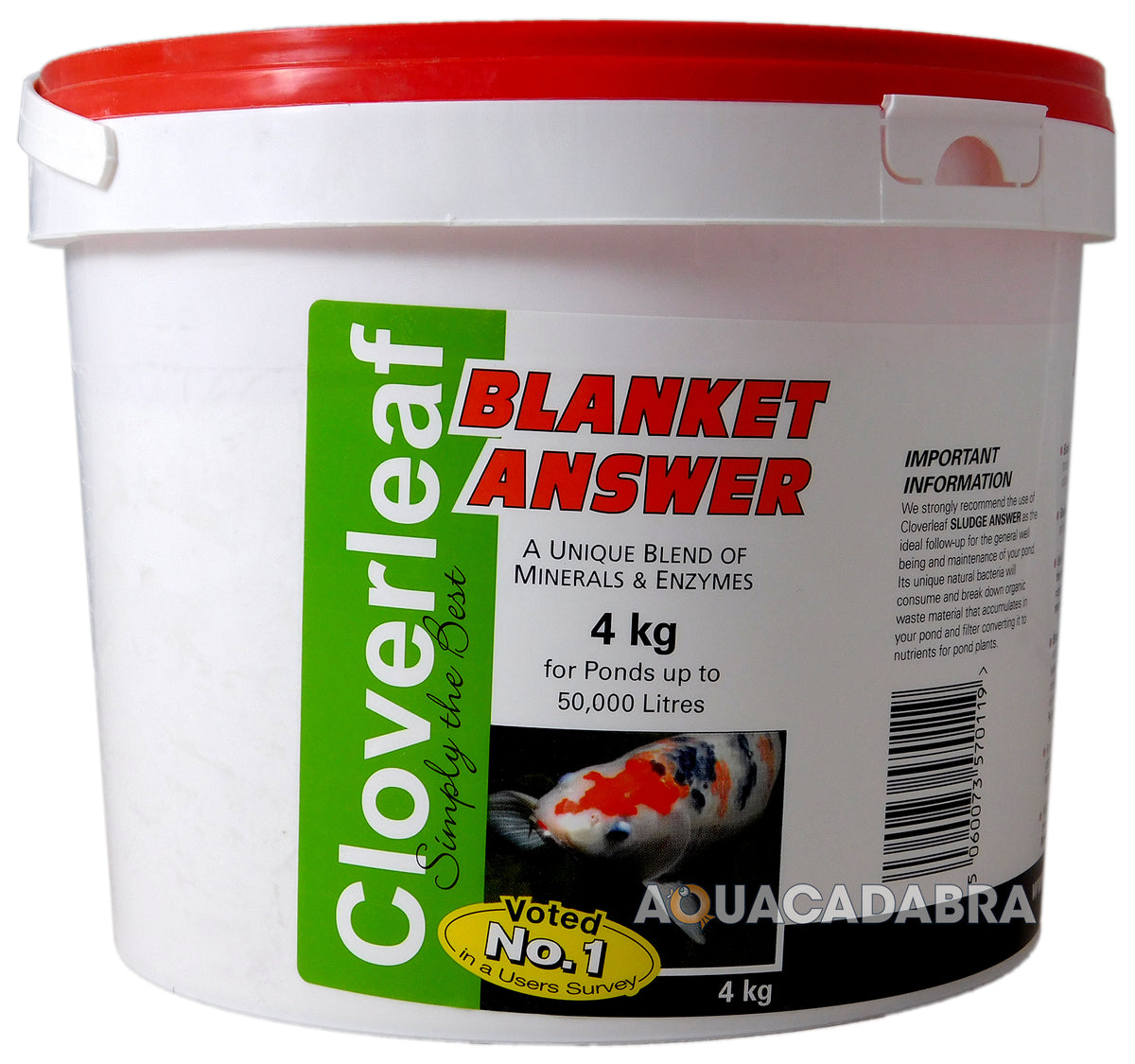 Cloverleaf Absolute Pearls XL & Blanket Answer Pond Treatment 2kg 4kg